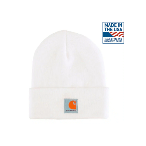 Kids' Acrylic Beanie | Marshmallow | Carhartt
