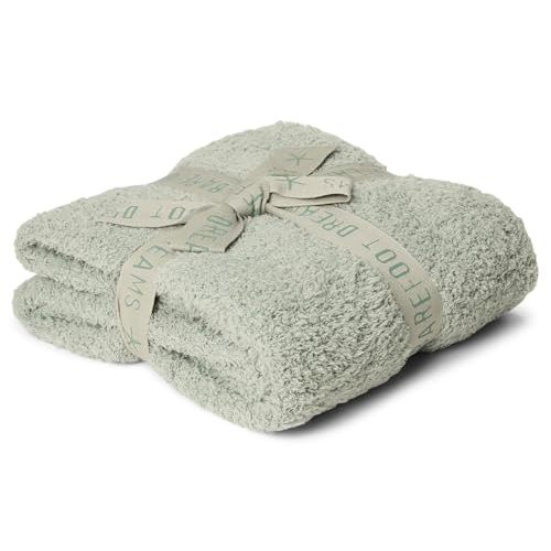 Barefoot Dreams, Unisex, CozyChic® Stroller Blanket, Sage Green, Baby