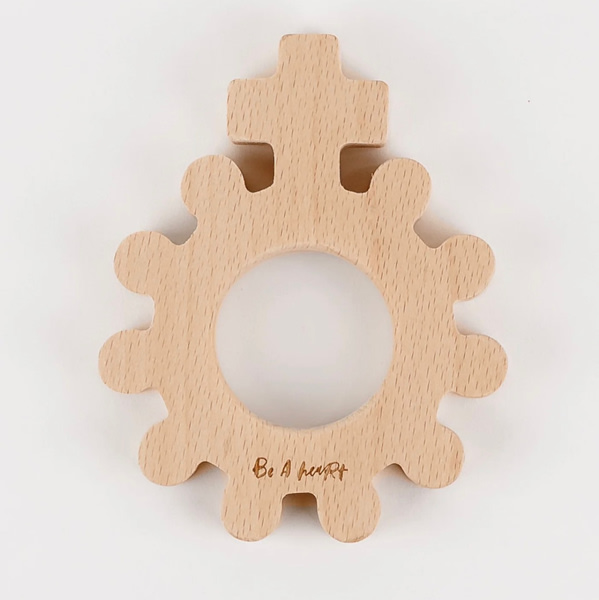 Baby’s First Rosary Wooden Teether | Be A Heart