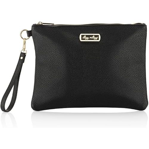 Itzy Ritzy Diaper Changing Clutch – Includes Easy-to-Clean Vegan Leather, On-the-Go Portable Diaper Changing Pad
