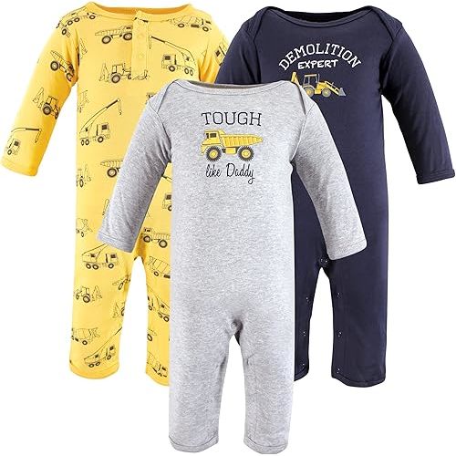 Hudson Baby baby-boys Cotton Coveralls