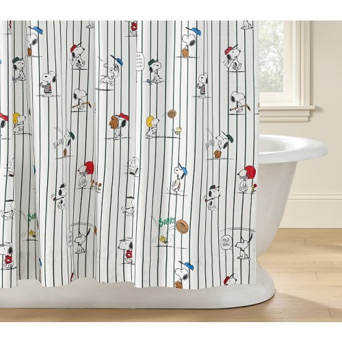 Peanuts® Snoopy® Sports Shower Curtain
