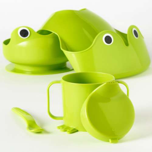 MATA 4-piece dinnerware set - green