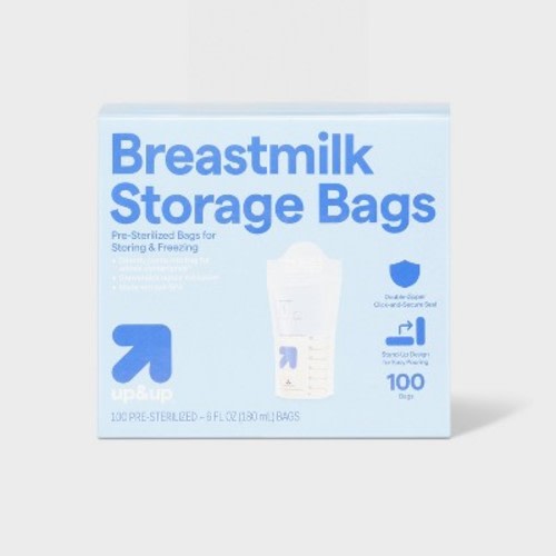 Breastmilk Storage Bags - up&up™