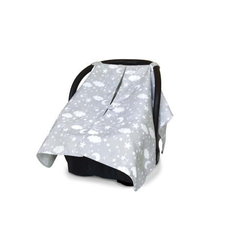 Goldbug Car Seat Cover, Soft and Breathable Protection for Infants, Unisex Cloud Print