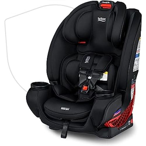 Britax One4Life Convertible Car Seat, 10 Years of Use from 5 to 120 Pounds, Converts from Rear-Facing Infant Car Seat to Forward-Facing Booster Seat, Machine-Washable Fabric, Onyx