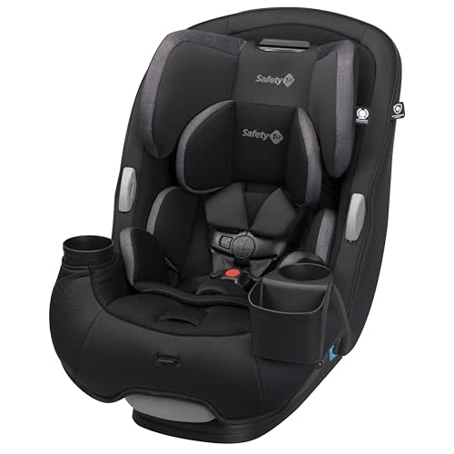 Safety 1st Crosstown DLX All-in-One Convertible Car Seat, Black
