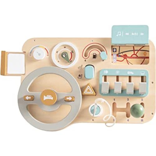 Amazon.com: Busy Board - Montessori Toy Wooden Car Steering Wheel Busy Board Toddler Sensory Toys - Activity Board for Toddlers - Kids Educational Activities Promotes Fine Motor Basic Skills Toys - Kids Gifts : Toys & Games