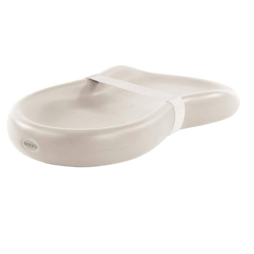 Keekaroo Peanut Changer Baby Vanilla– The Original Made in USA Easy-to-Clean Changing pad and The only Shell Over Foam, Fully Water Repellant