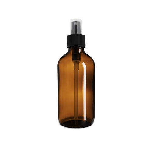 8 oz Amber Glass Spray Bottle