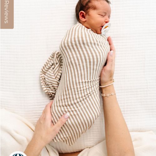 Indy Ribbed Swaddle Blanket