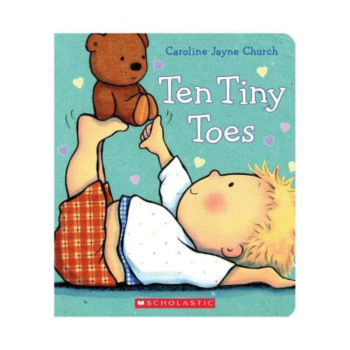 Ten Tiny Toes - By Caroline Jayne Church (board Book)