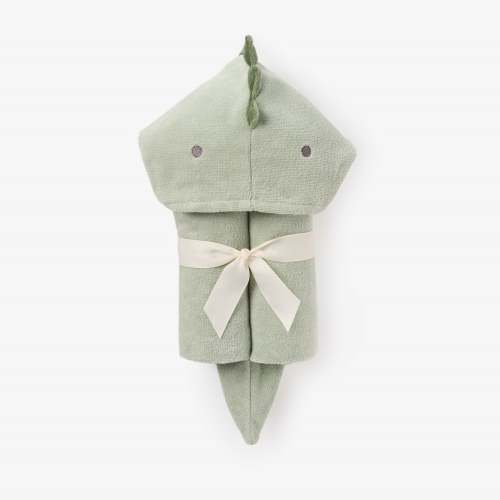 Dinosaur Hooded Baby Bath Wrap – Elegant Baby