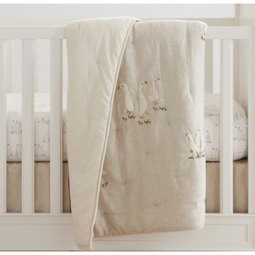 Darby Duckling Baby Quilt | Pottery Barn Kids