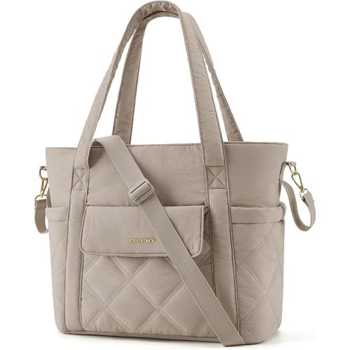 mommore Diaper Bag Tote Small Baby Bag with Insulated Pockets, Lightweight Mommy Tote with Stroller Straps, Nurse Gym Travel