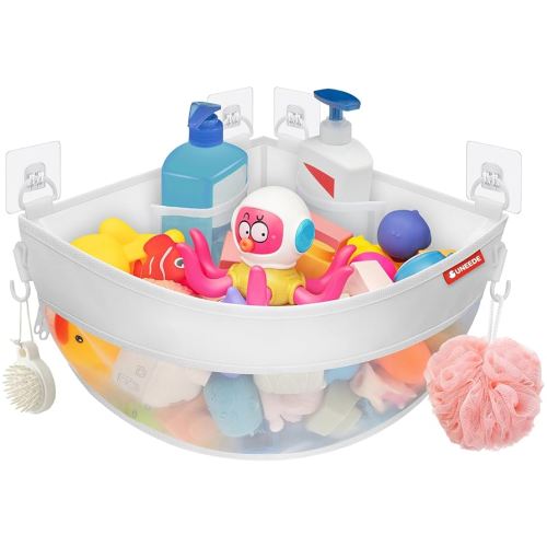 Bath storage corner organizer