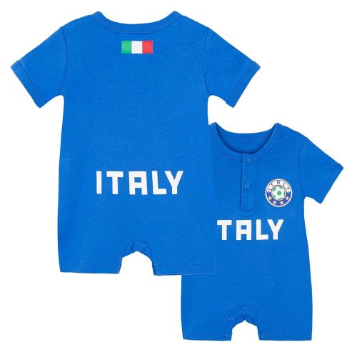 Baby Soccer Bodysuit - Short Sleeve Romper Outfit for Newborn & Toddler 0-24 Months