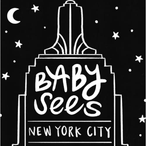 Baby Sees New York City: A High-Contrast Board Book for Babies
