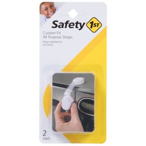 Safety 1st® Custom Fit All Purpose Adjustable Strap - White (2pk)