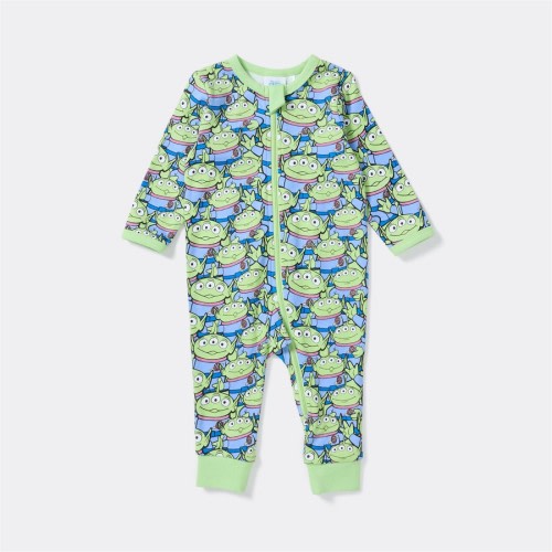 Toy Story Baby Aliens Coverall - Green & Blue - Size 0000