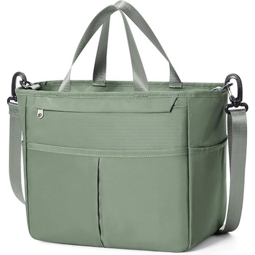 Lunch Bag Women for Work loncheras para mujer Adult Insulated Lunch Box Tote Cooler Bag With Adjustable Strap Lunchbag Lunchbox for Travel, Picnic,College,Beach,Olive Green