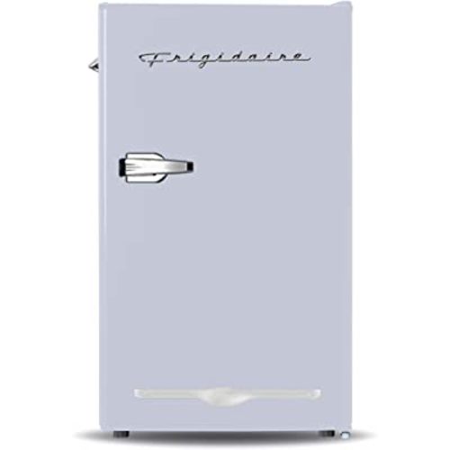 Frigidaire EFR376-MOONBM Retro Bar Fridge Refrigerator with Side Bottle Opener, 3.2 cu. Ft, Moonbeam