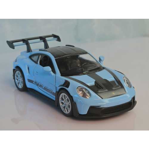 Personalised Porsche GT3 RS Model Car – Custom Number Plate, Die-Cast Metal 1:36 Scale
