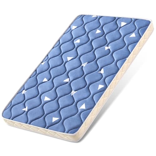 Baby Bassinet Mattress 30x 15 inches- Firm Support and Comfort Premium Foam,Noiseless and Odorless,Hypoallergenic Small Crib Mattress, Fits Moses Basket, Dual Sided with Soft Breathable Fabric