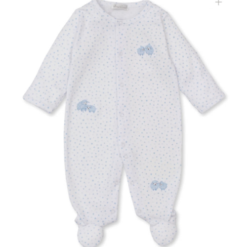 Baa Baa Baby Sheep Blue Star Footie
