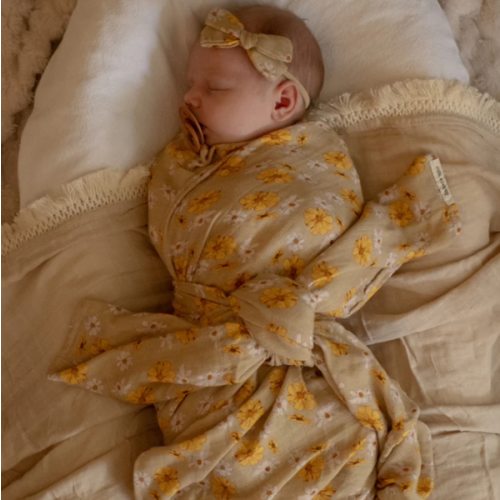 MUSLIN SWADDLE - Maeve – Milk & Poppy