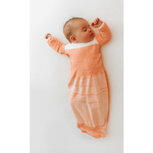 Orange Arms Out™ Long Sleeve Sleep Sack – Swaddelini