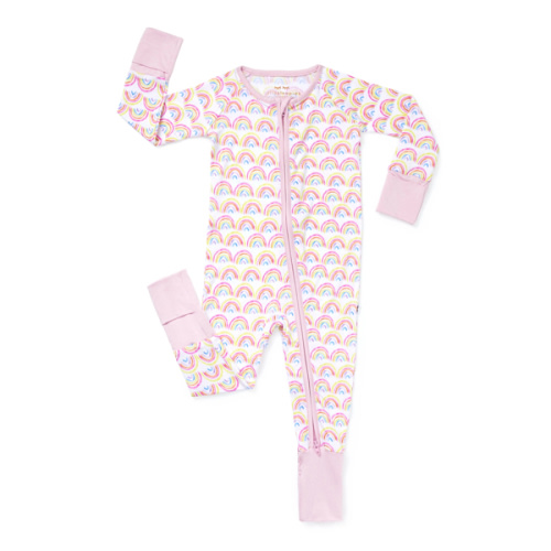 Pastel Rainbows Zippy - Little Sleepies