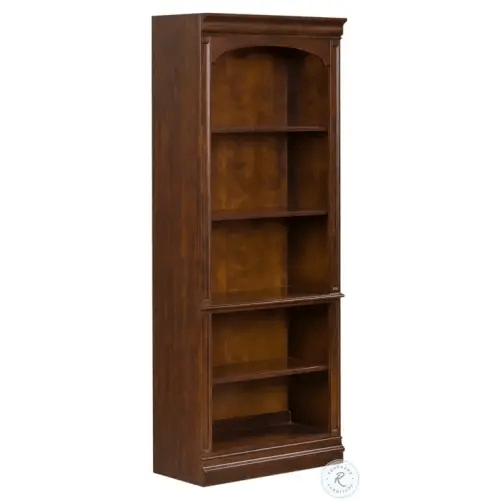 Wexford Manor Cognac Jr Executive Open Bookcase