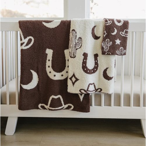 Western Plush Blanket