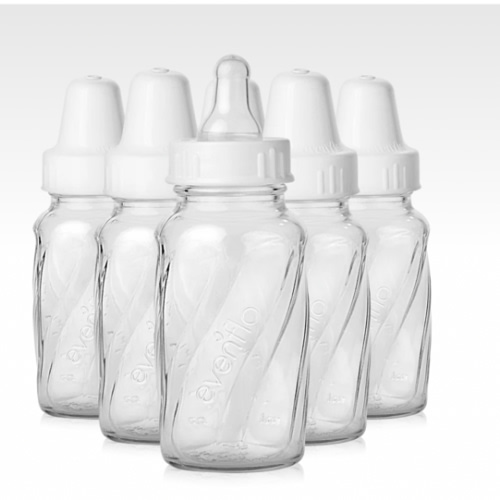Evenflo 🍼 Classic Baby Bottles – 4oz 6pk