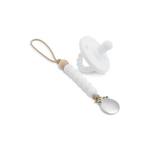 Charley Cutie Clip & Cutie PAT Round Stage 1 Pacifier Set