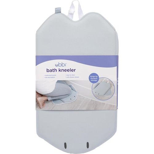 Ubbi Cushioned Kneeler Pad, Non-Slip, Baby and Toddler Bath Time Must Have Accessory for Parents, Gray