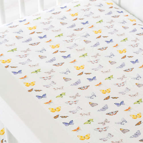 The Butterfly Crib Sheet