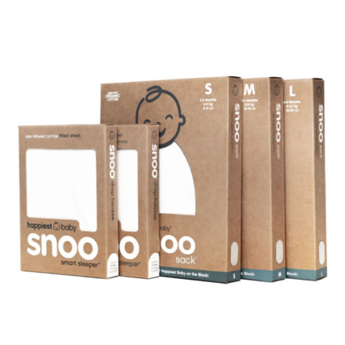 SNOO Sleep Sack Bundle in Small, Medium, Large Sizes and Sheets – Happiest Baby