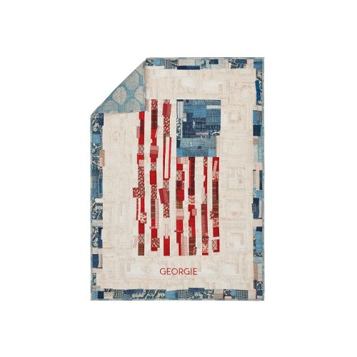 American Flag Baby Quilt