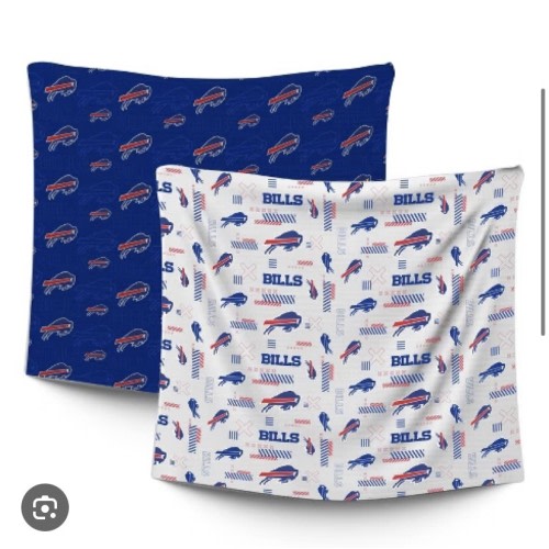 Buffalo Bills 2pk Home & Away Swaddle Blankets