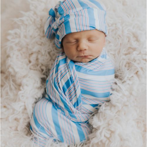 Fresh Stripes Swaddle Blanket Set