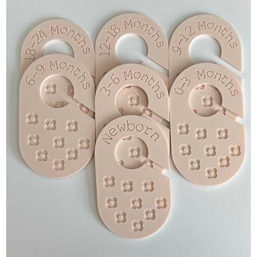 Nursery Closet Dividers | Baby Closet Dividers | Baby Size Organizers | Newborn Clothes Organizer | Baby Shower Ideas | Baby Gift