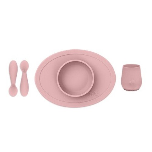 ezpz First Food Set - 4pc, Color: Blush