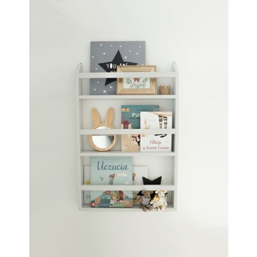 Children's book shelf COLOR library bookcase for children's room, kids bookcase, children's bookshelf wall bookshelf bücherregal