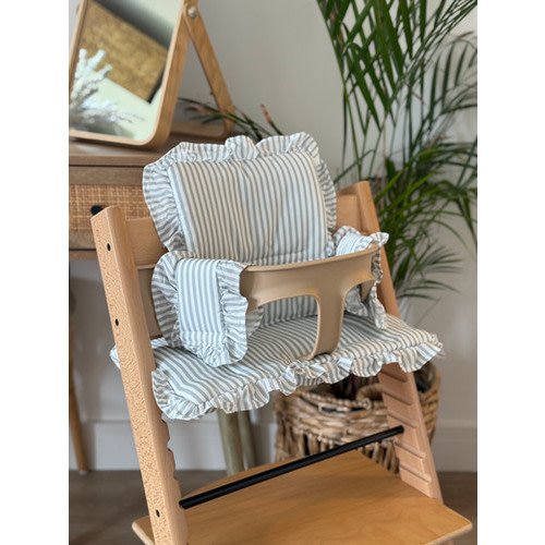 Sage Stripe 2 in 1 Cushion