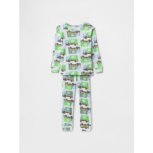 Baby & Toddler Organic Brushed Cotton PJ Set | Gap