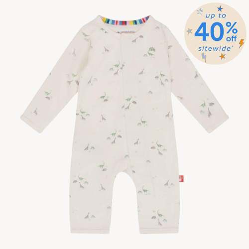 tiny diny organic cotton magnetic fuss free coverall – Magnetic Me