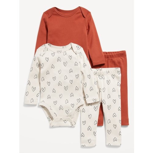 Bodysuit and Leggings 4-Pack for Baby