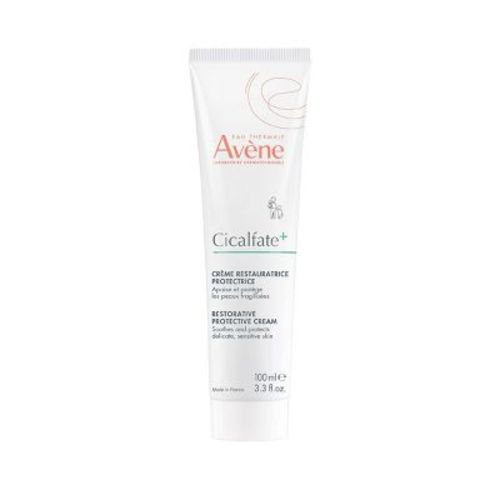 Avene Cicalfate+ Restorative Protective Skin Barrier Face Cream for Sensitive Skin - 3.3fl oz: Paraben-Free, Talcum-Free, Alcohol-Free